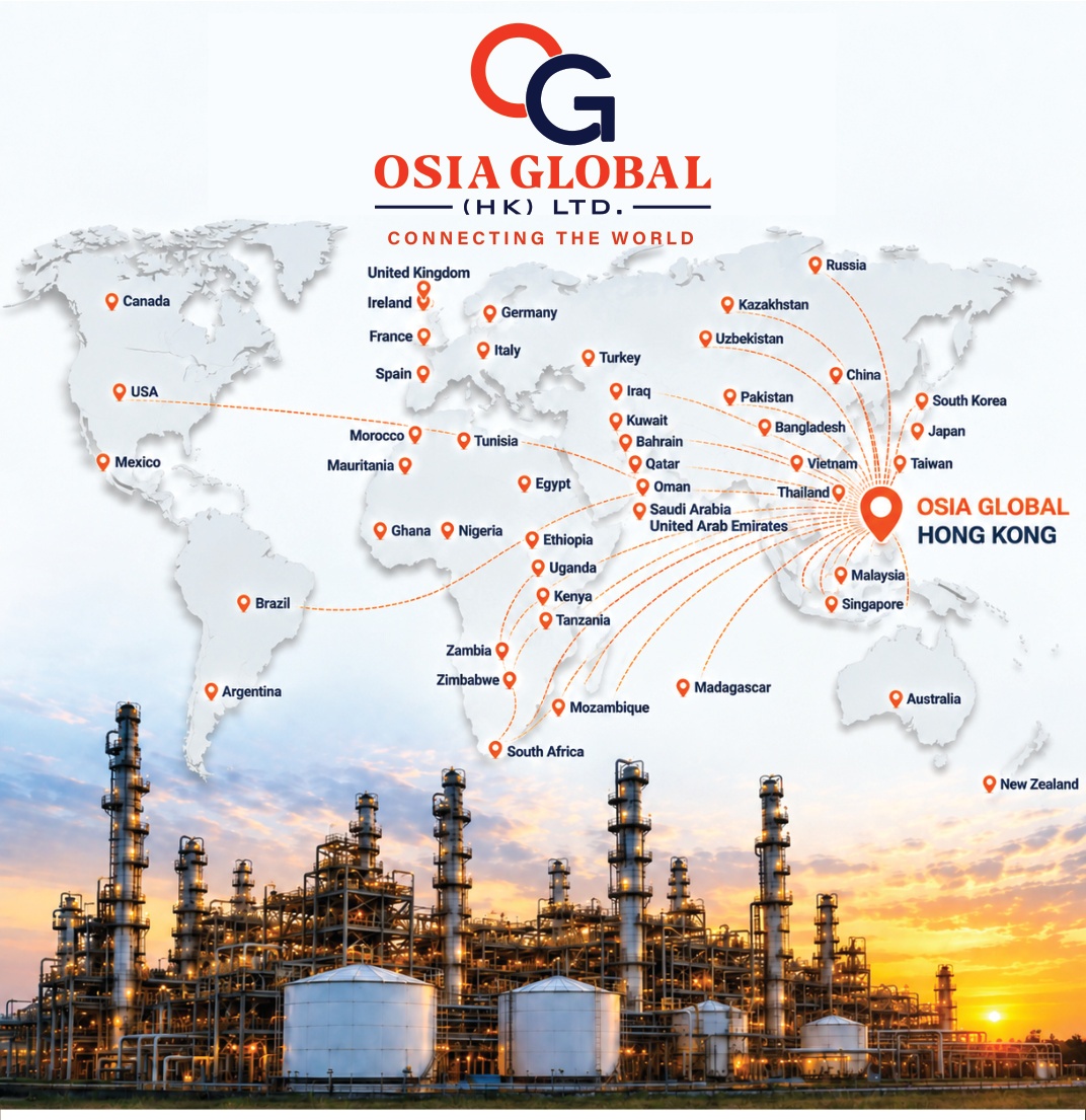 OSIA GLOBAL global network map